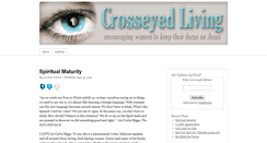 Desktop Screenshot of crosseyedliving.com